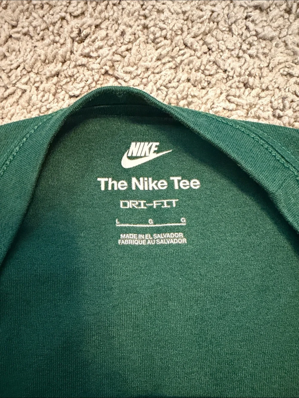 Nike The Nike Ter Men’s Short Sleeve Dri-FIT Tee in Forest Green